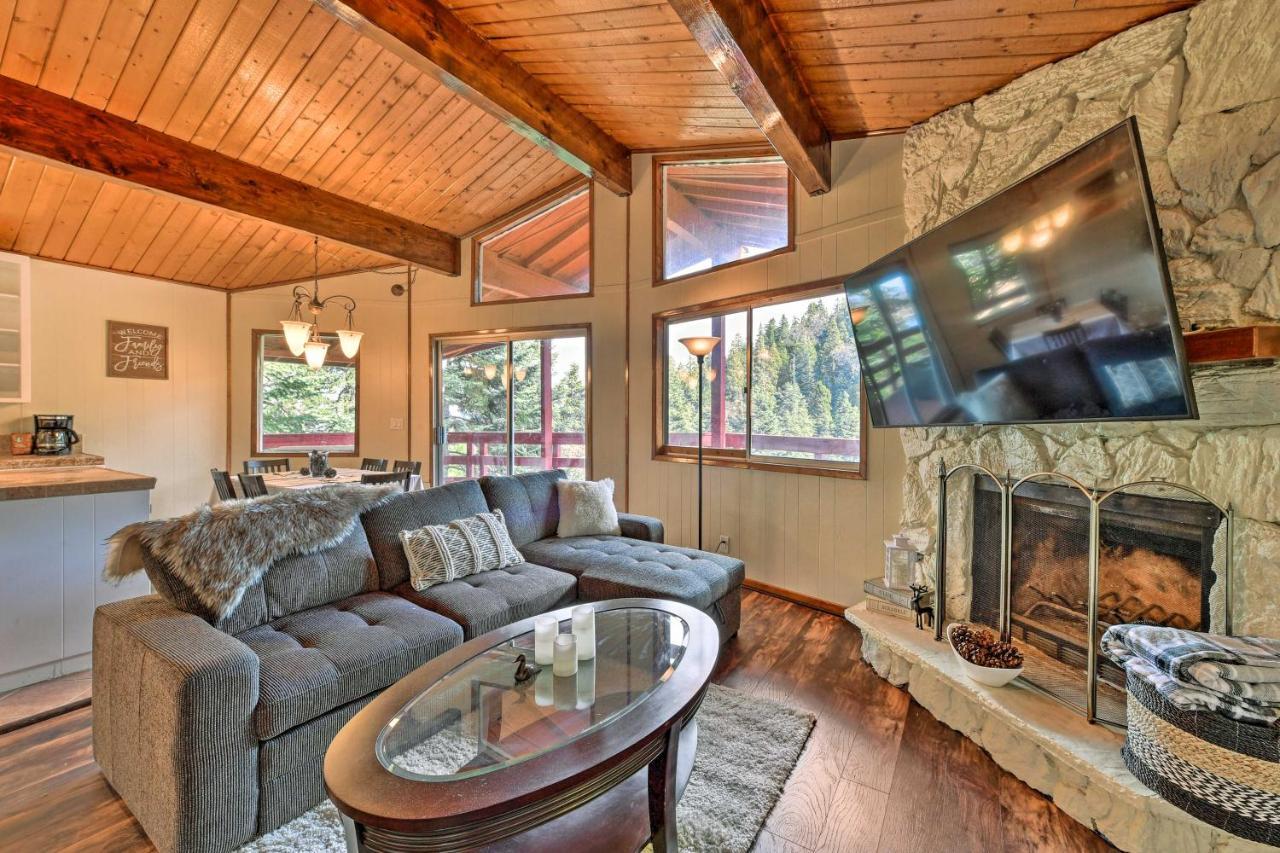 Lake Arrowhead Cabin With Deck And Stunning Mtn Views! San Bernardino Kültér fotó